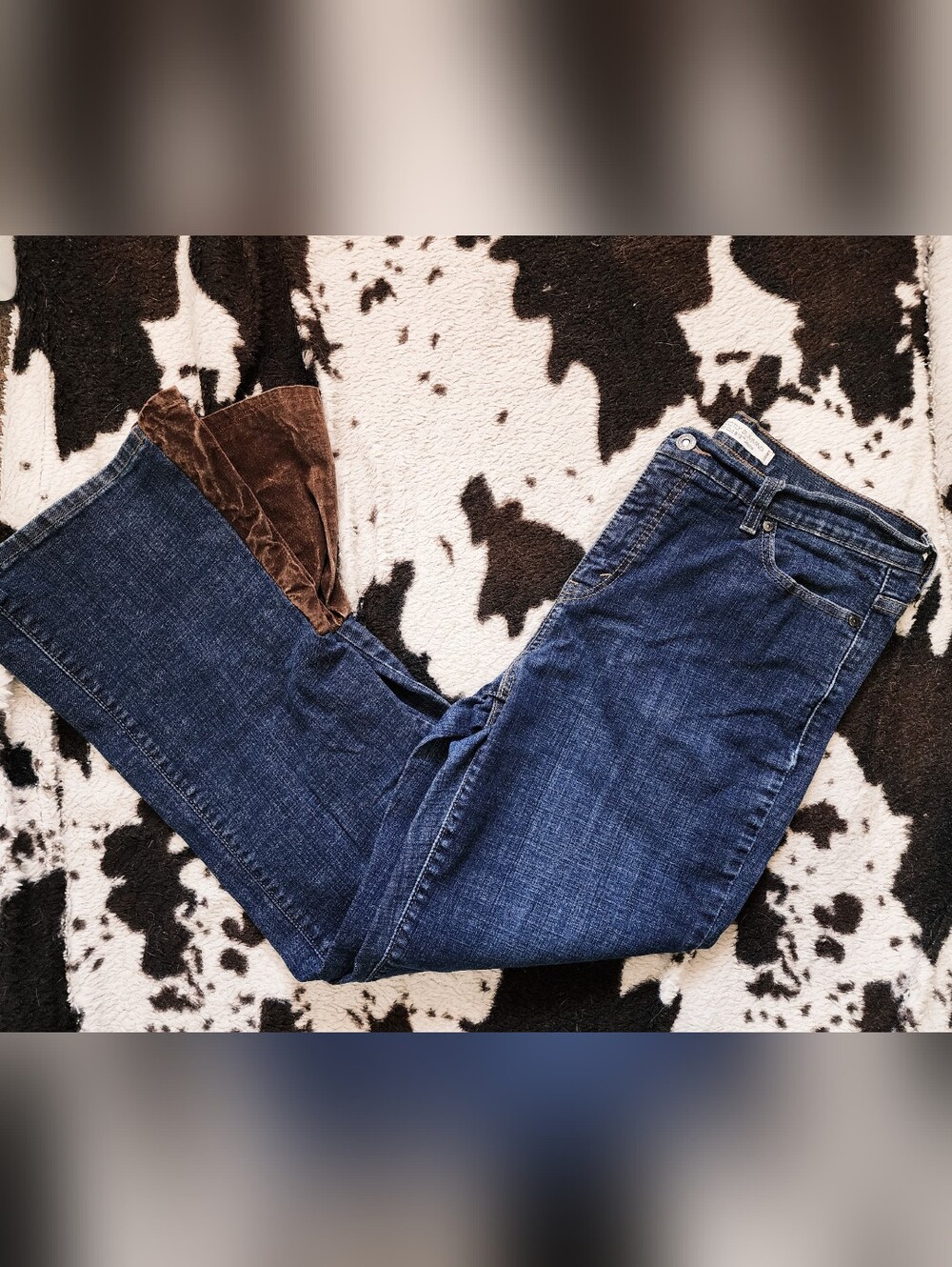 "LEVIS" WOMEN'S Y2K INSPIRED WESTERN FLARE JEAN - BLUE